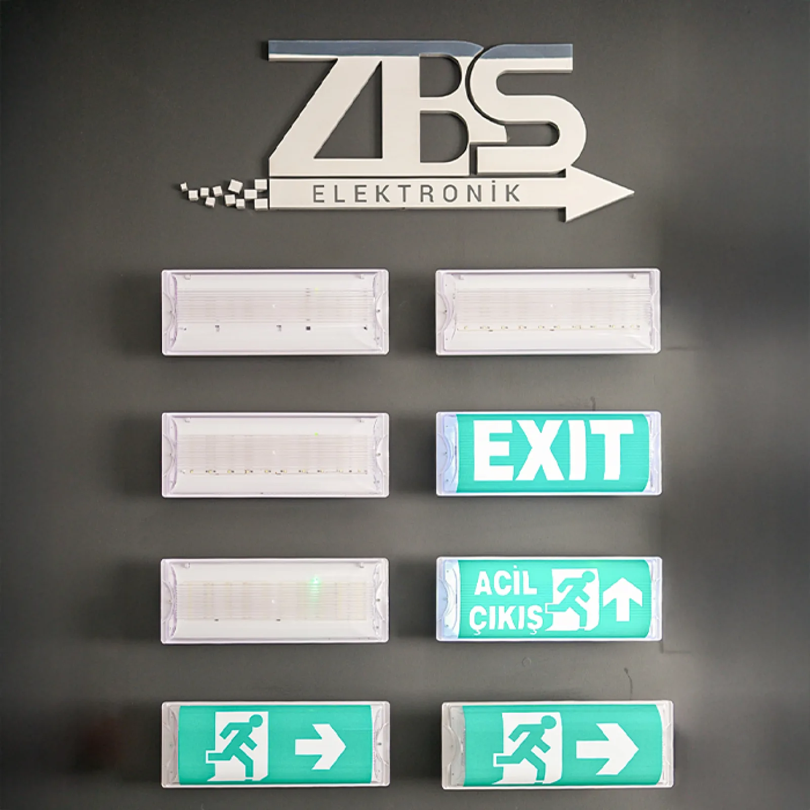 Emergency Exit Sign Luminaires