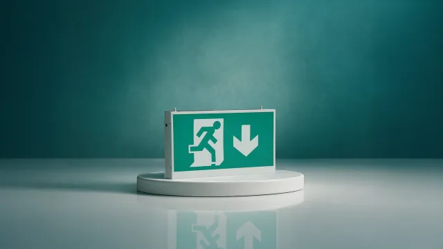 S-BOX Acil Yönlendirme Armatürü