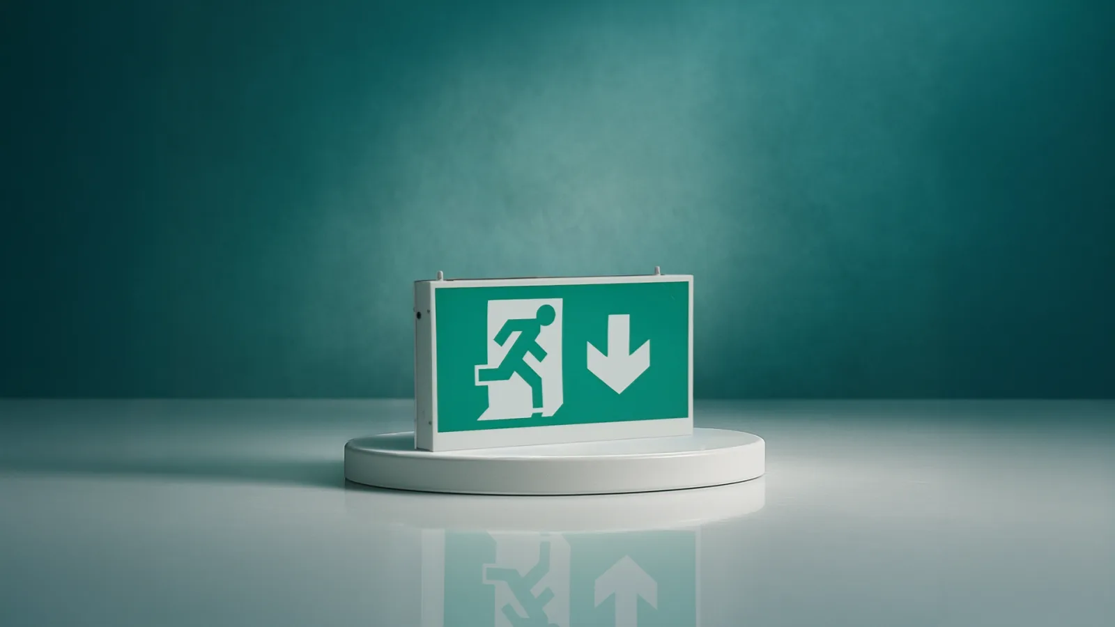 S-BOX Emergency Exit Sign Luminaire